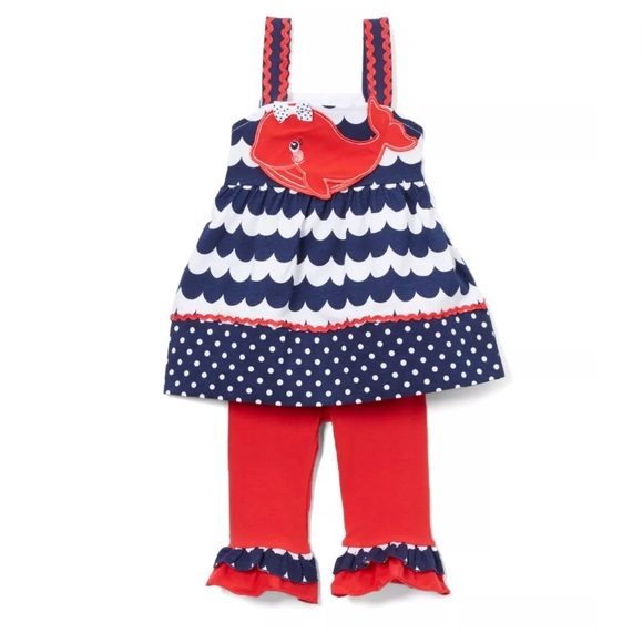 Other - ▪️Whale of a Time Tunic & Leggings Set